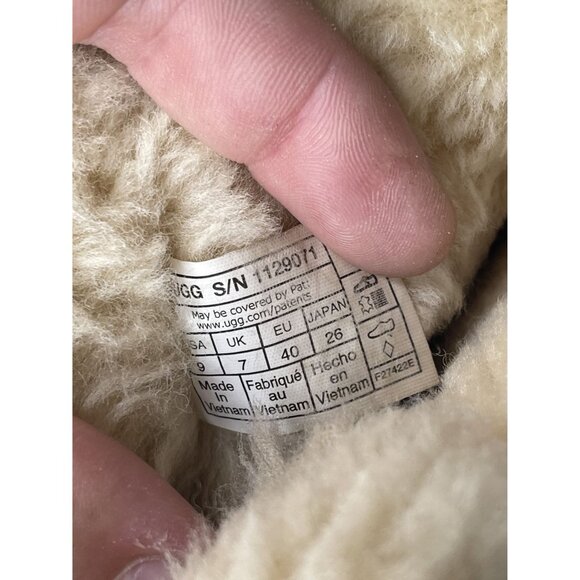 Women's‎ UGG Australia Classic Heritage Bow 1129071 Chestnut Boots Size 9 - Picture 3 of 3